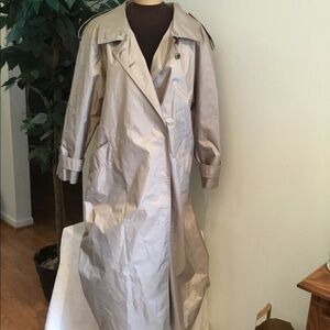 Otello Pelle beige 7/8 trench/raincoat